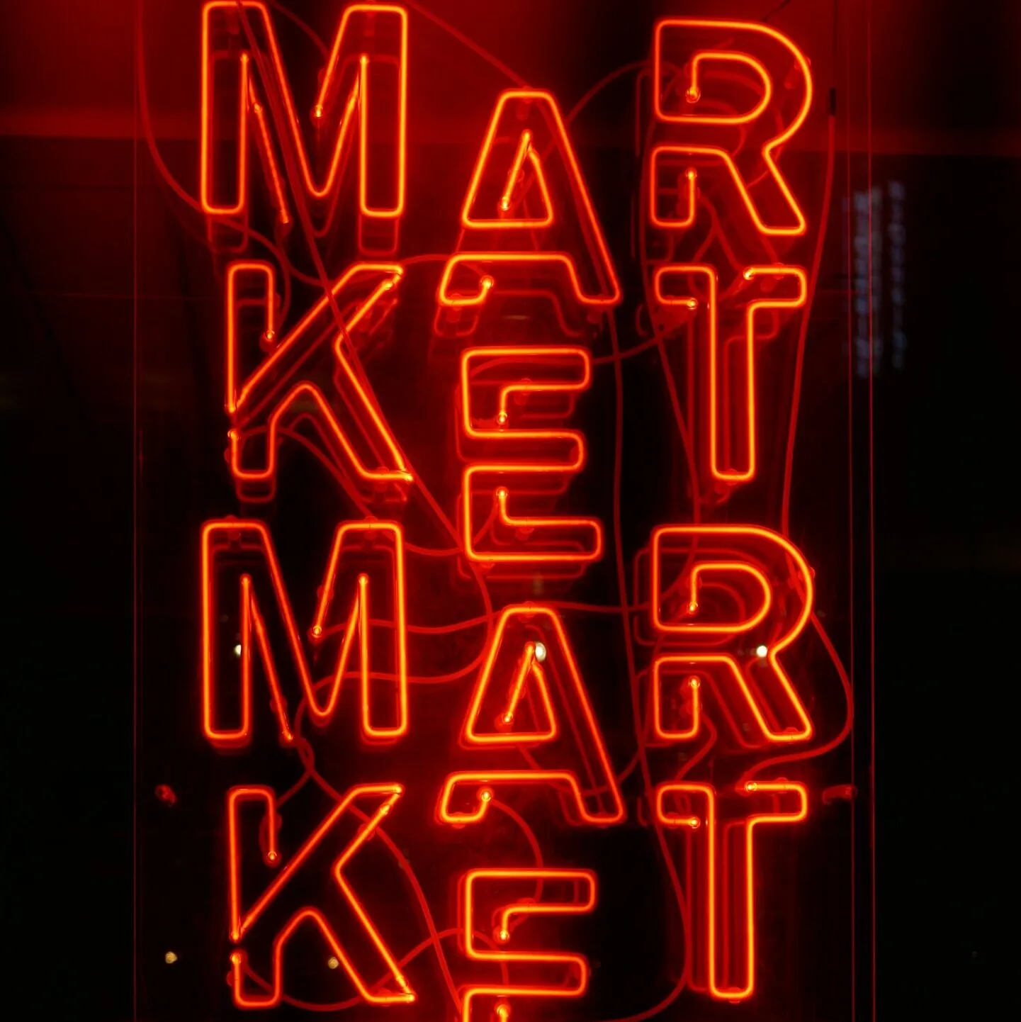 red market sign